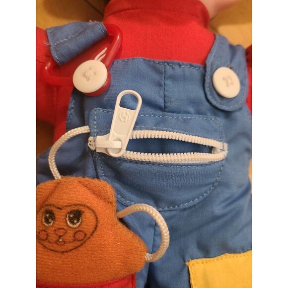 Mickey Mouse Doll 1989 Mattel Disney Learn To Dress Me Doll Vintage 14" Tall - Picture 14 of 16